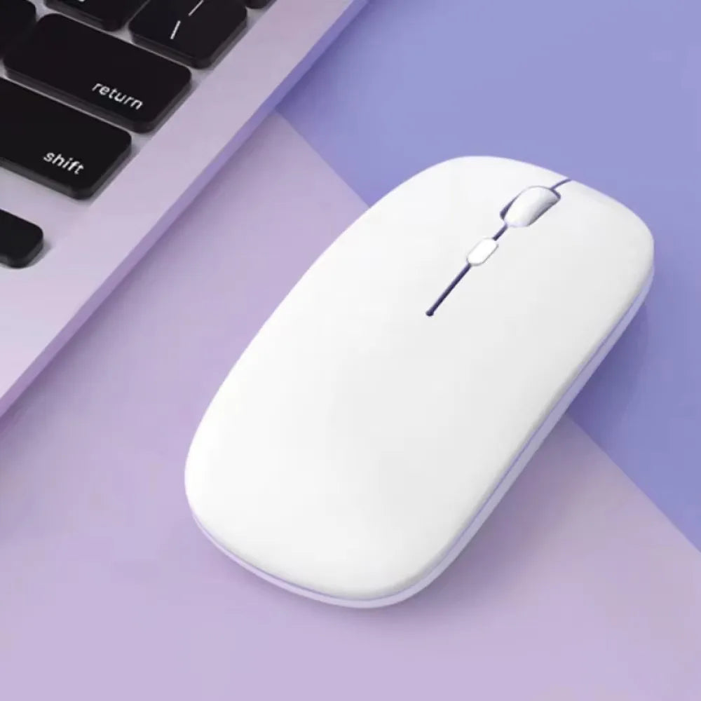 Bluetooth Mouse For Notebook PC Computer Battery Ultra-Thin Wireless Mouse For iPad Samsung Huawei Lenovo Android Windows Tablet