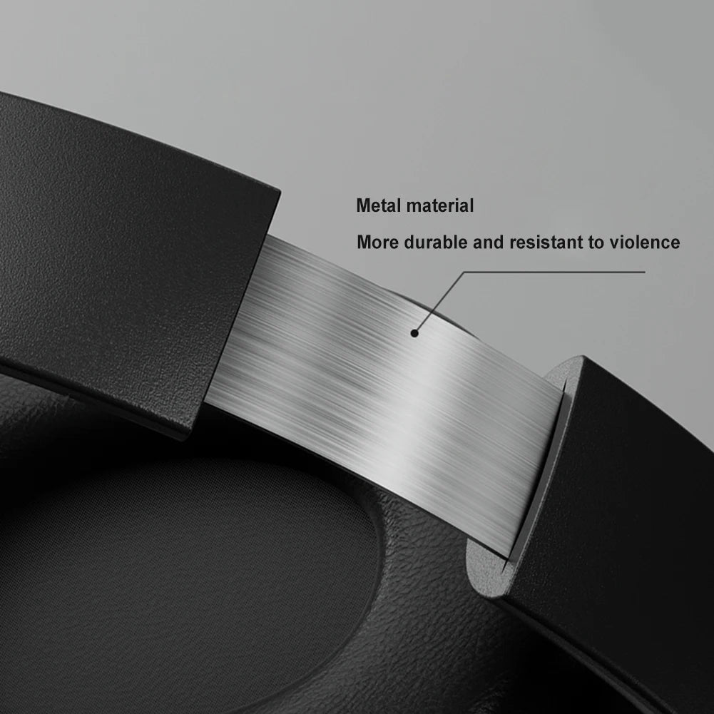 Over Ear Earphone Noise Reduction Stereo Headset Wireless Bluetooth-Compatible 5.0 Headphones 3.5mm Jack Supports Aux for Music