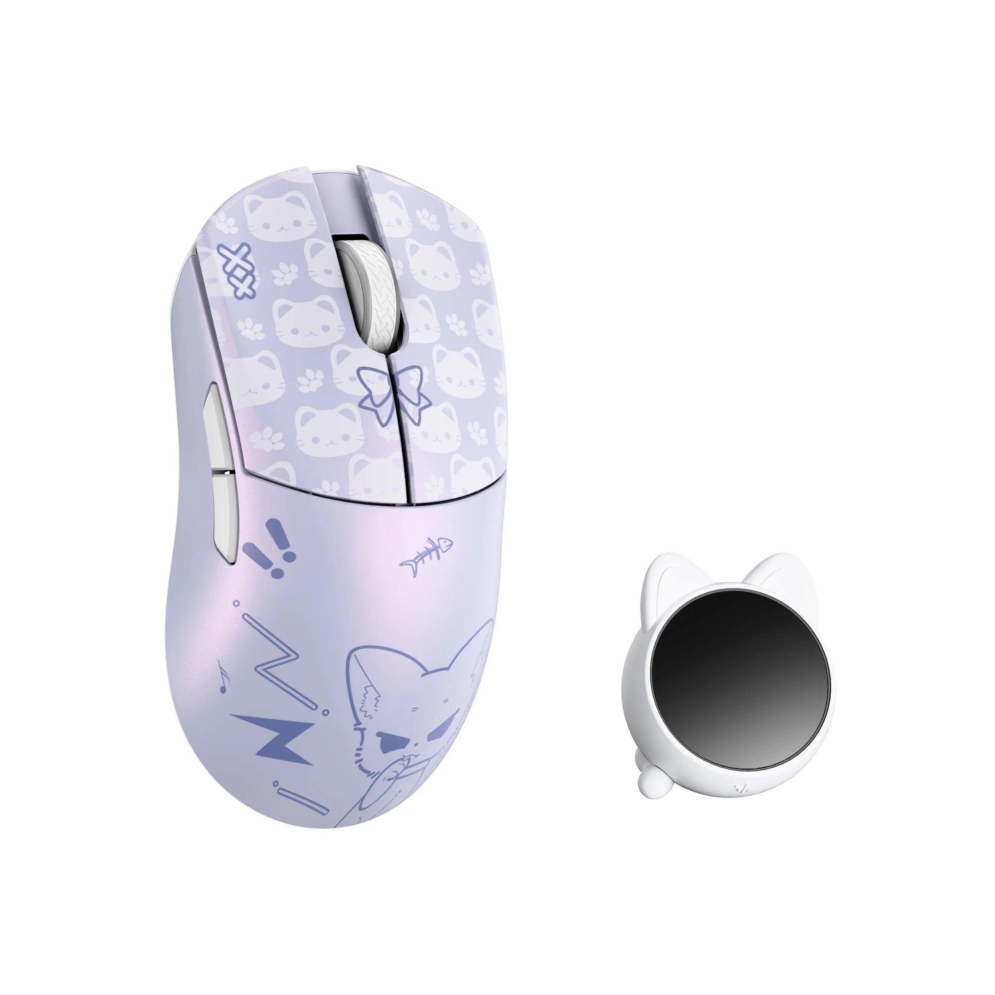 WLmouse HUAN Wireless Esports Mouse - Solid Magnesium Shell, PAW3950 HS, 8K Polling, Omron Optical