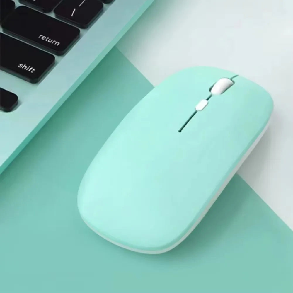 Bluetooth Mouse For Notebook PC Computer Battery Ultra-Thin Wireless Mouse For iPad Samsung Huawei Lenovo Android Windows Tablet