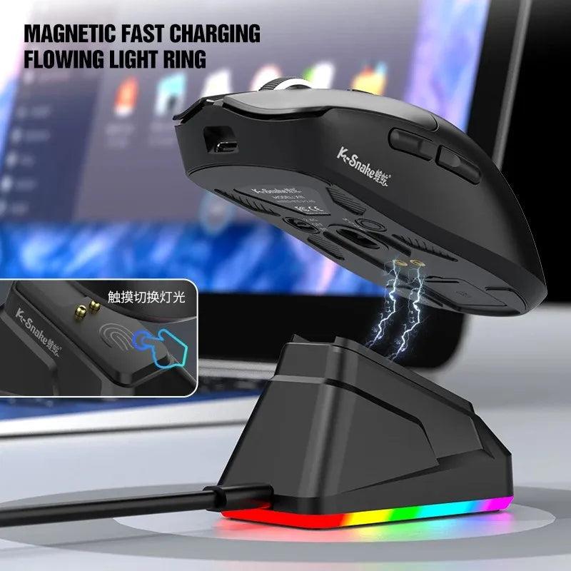 X11 Multi‑Color Wireless Mouse Black White Orange Red Ergonomic Design Mouse For PC Laptop Desktop Office Gaming