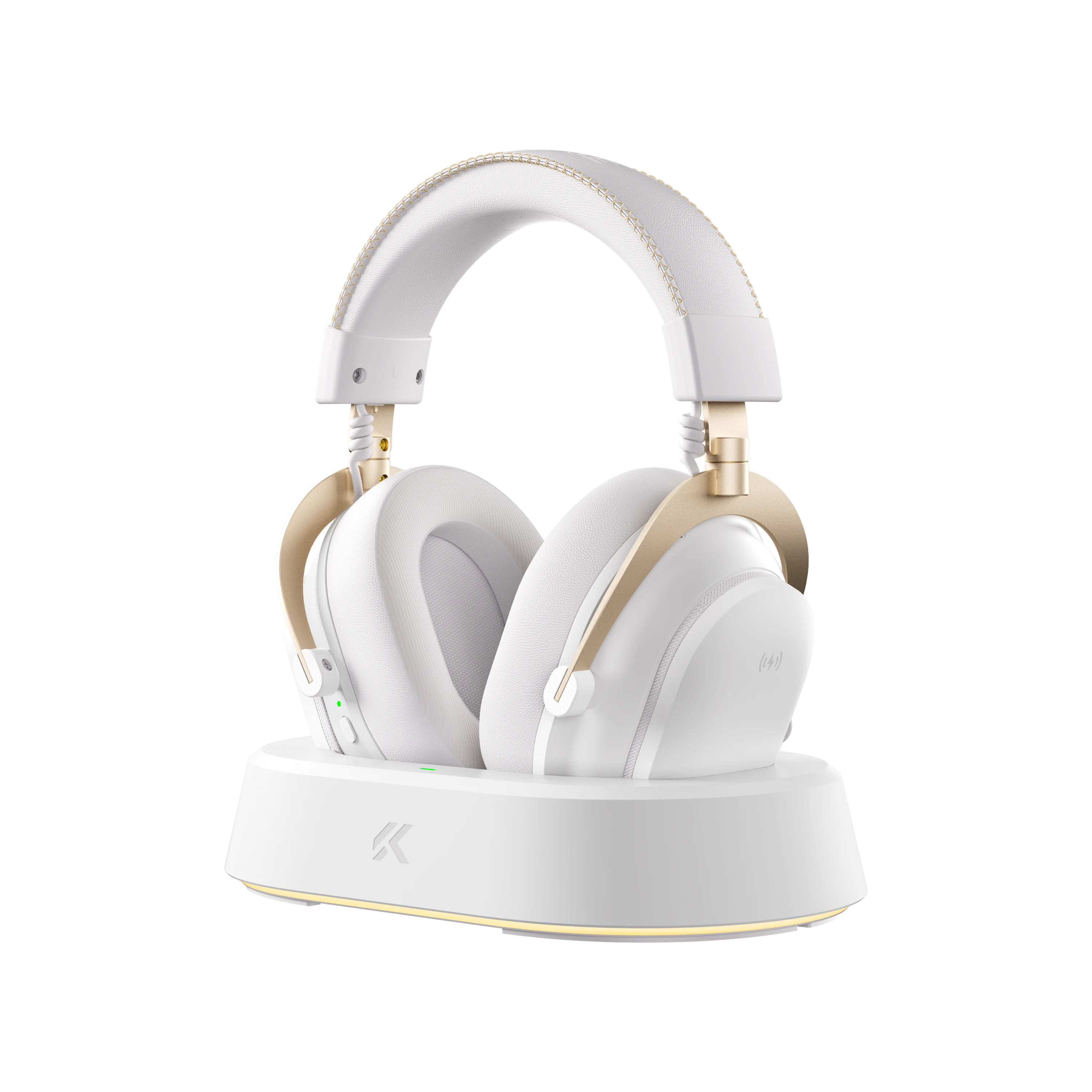 MCHOSE V9 Turbo+ Magnetic Wireless Gaming Headset 7.1 Surround Sound 90° Swivel Ear Cups Low Latency RGB Magnetic Charging