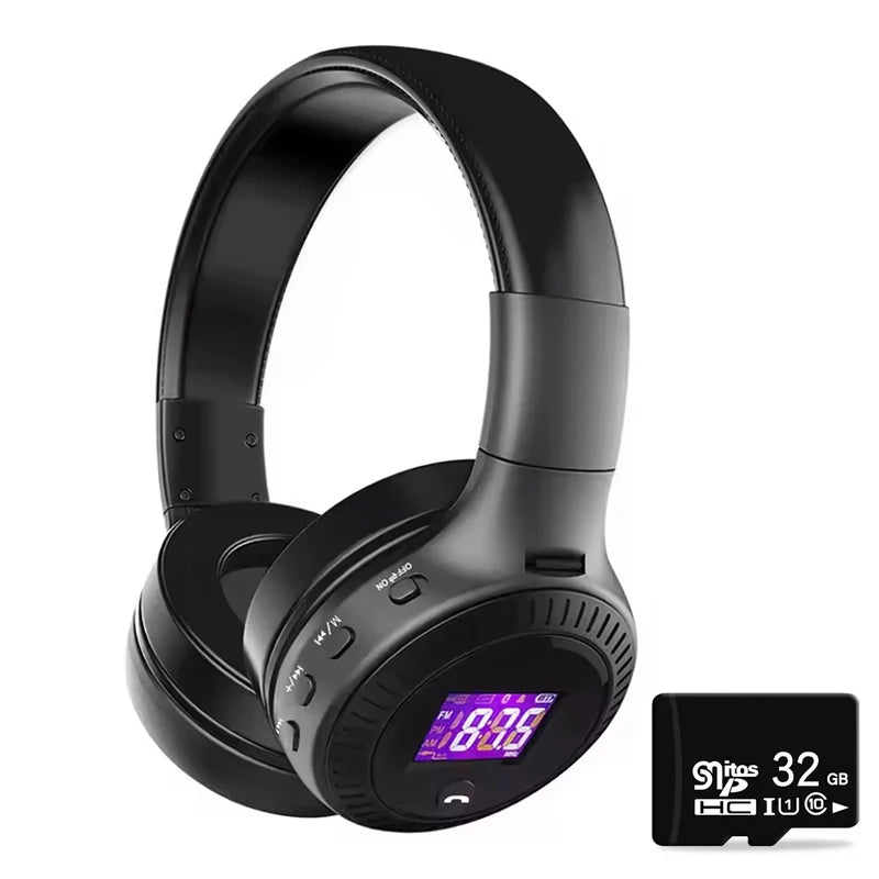 ZEALOT B19 Bluetooth Headphone Wireless Headset Over Ear HiFi Stereo Bass Support AUX Micro SD Card Microphone