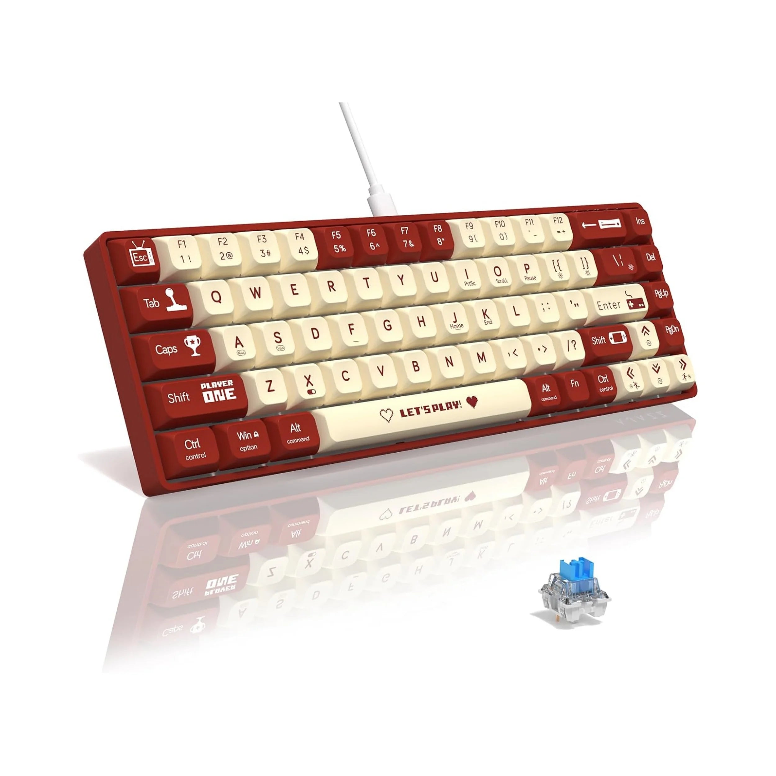 MAMBASNAKE x ATTACK SHARK AK680 Gaming Keyboard